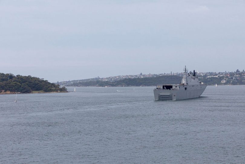 Australian Navy ship