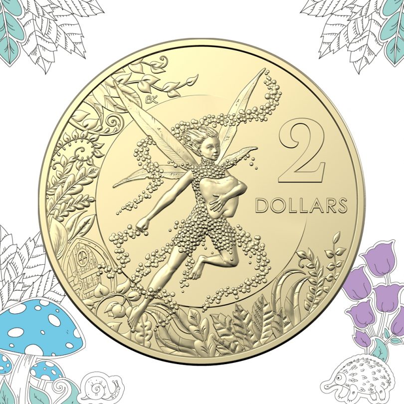 Tooth Fairy themed $2 coin