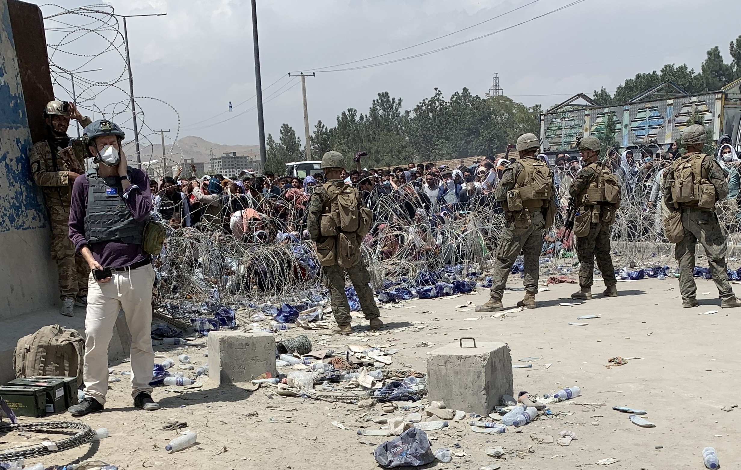 Fred Smith in Afghanistan