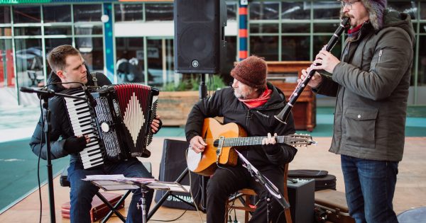 Gypsy jazz tunes bring a Parisian flavour to Belco fresh food markets