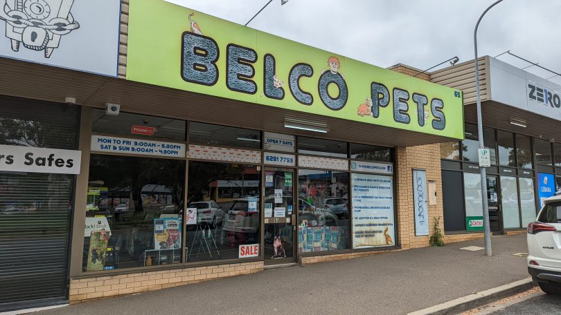 Belco Pets at Oatley Court in Belconnen