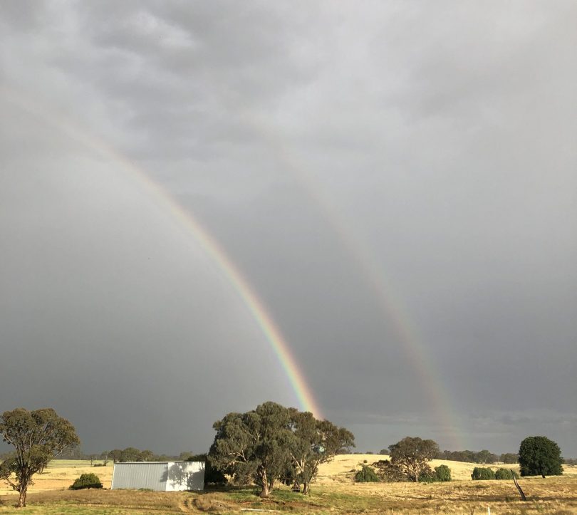 Double rainbow