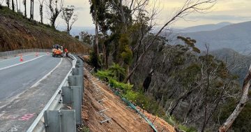 Traffic changes on the Kings Highway at Clyde Mountain