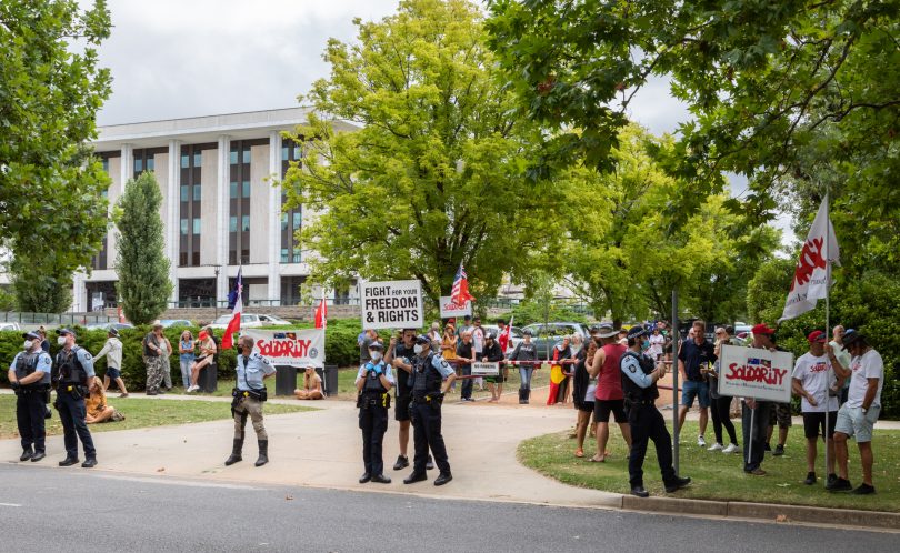 Protesters