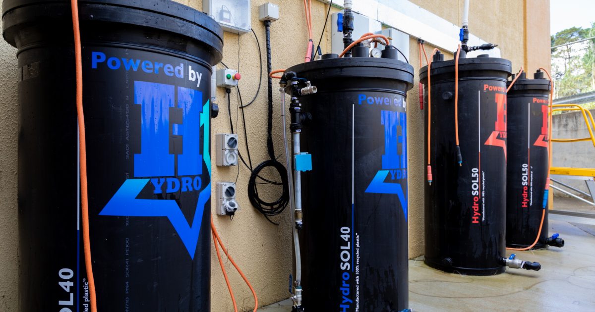 Locally grown green hydrogen project will power a zero emissions