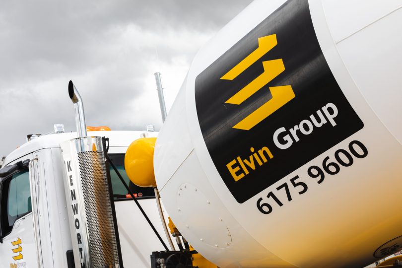 Elvin Group concrete truck