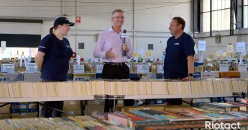 Weekly news wrap with Cam Sullings from the Lifeline Canberra Bookfair