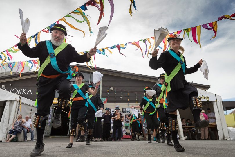 National Folk Festival dancers