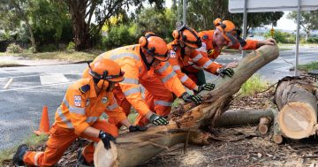 Kaleen gas line rupture among 65 calls for SES assistance; ACT braces for yet another storm