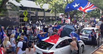 'Freedom' protestors demand audience with PM at National Press Club