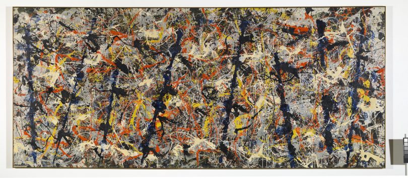 Photo of Blue Poles by Jackson Pollock