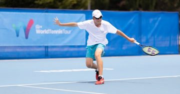 Fifteen-year-old Canberra tennis player Charlie Camus is on track to become a champion