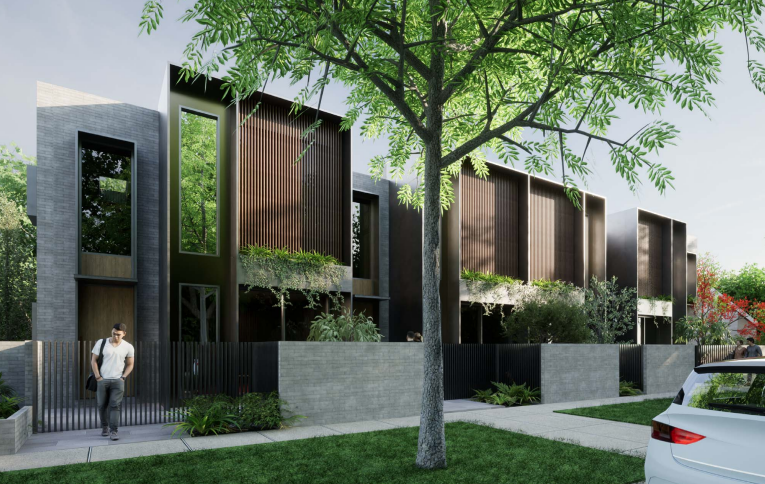 Deakin townhouse proposal