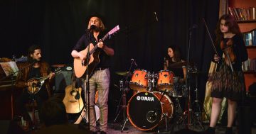 Young Canberra folk band plays on the magic of music nostalgia