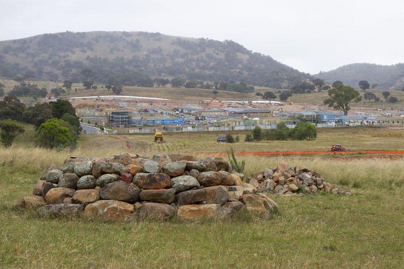 Construction at South Jerrabomberra