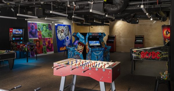 ANU travels back in time with pop-up 'Game On' arcade