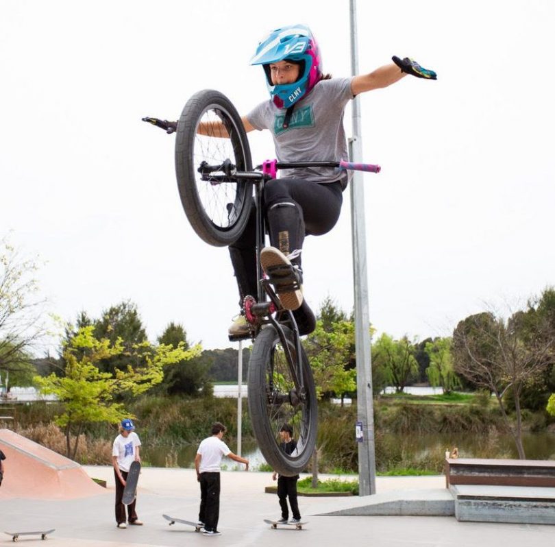 Sarah Nicki BMX Freestyle.