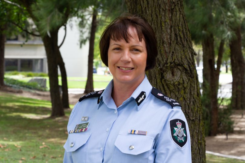 Jo Cameron AFP officer