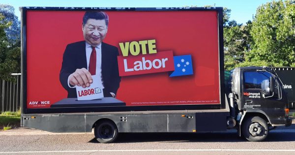 Right-wing group enters poll fray with China truck