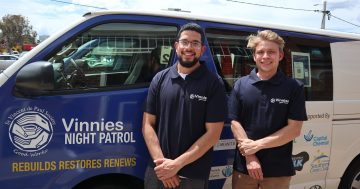 Night Patrol volunteers recognised for keeping the wheels turning