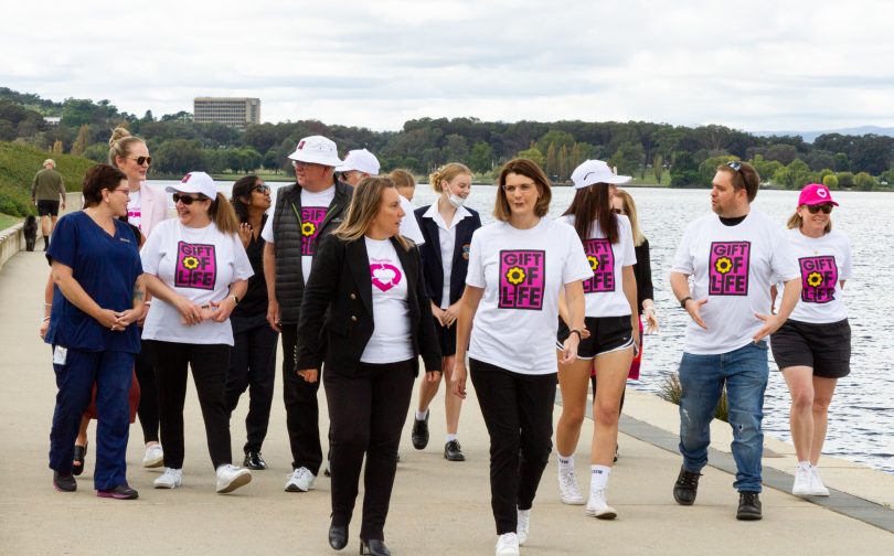 Group of people walking