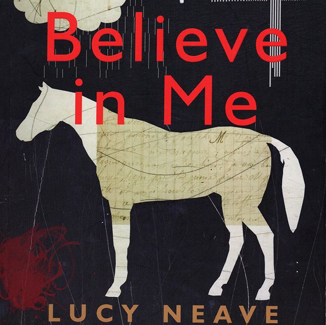 Book cover depicting a horse