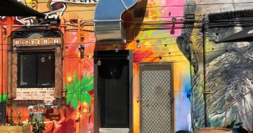 New Queanbeyan mural honours town's past, celebrates bright future