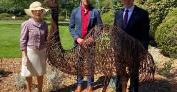 Gifted sculptor's 'relaxed' work unveiled at Government House