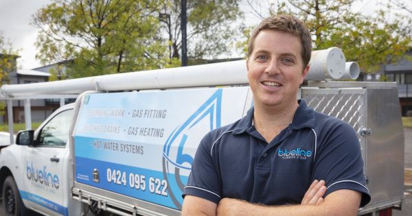 Anthony's Blueline team sniffs out Canberra's plumbing needs