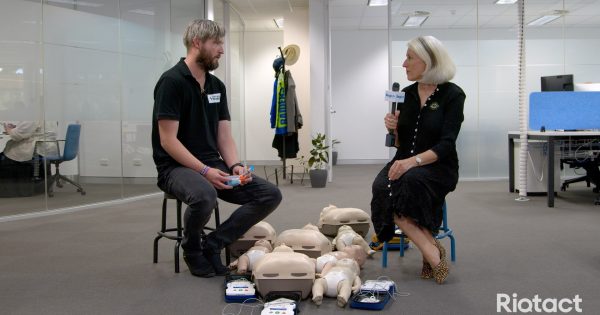 Weekly news wrap with Genevieve Jacobs at first aid training
