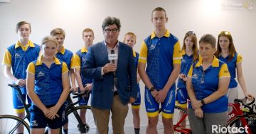 Five Minutes With Tim Gavel and the ACT Junior Track Cycling Team