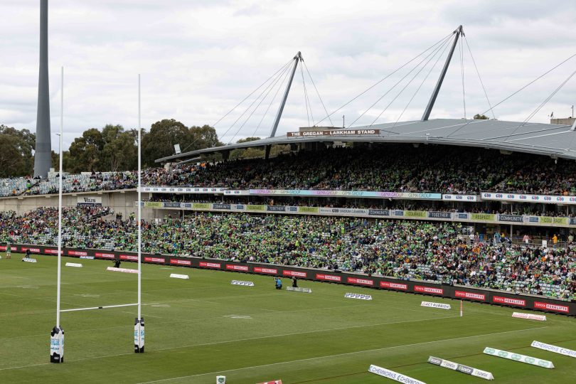 The Raiders at Canberra Stadium