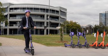 E-scooters now a go between City and Belco
