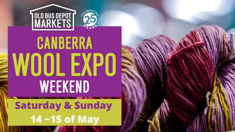 Canberra Wool Expo 2022 event poster