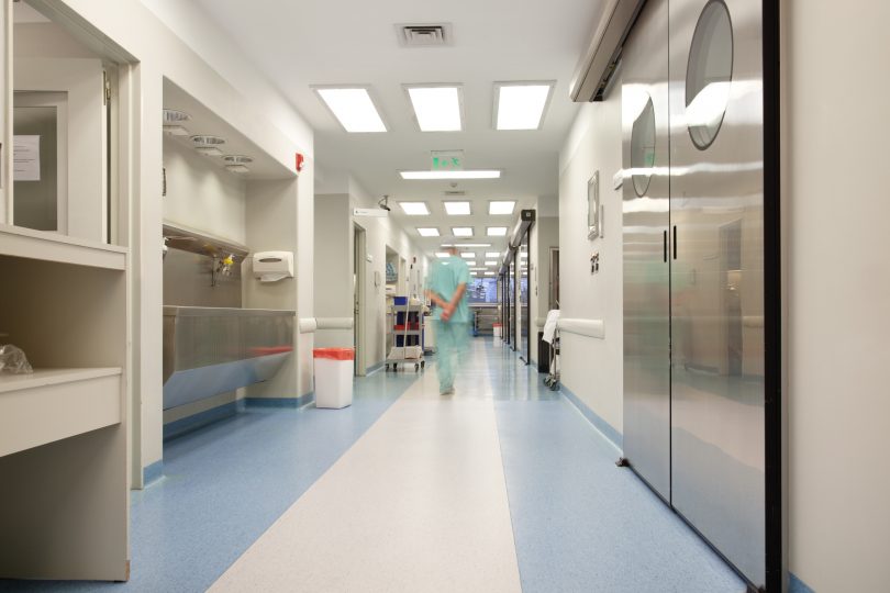 hospital corridor