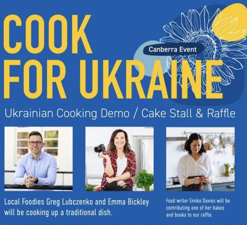 Cook for Ukraine event poster