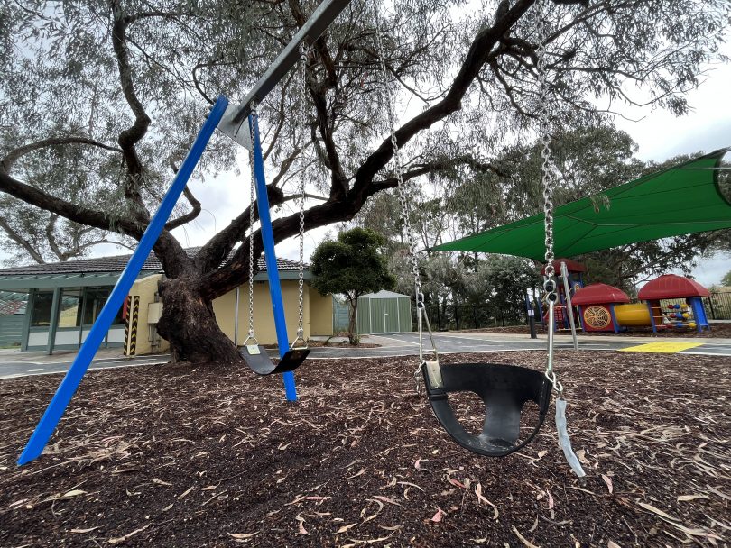 Play equipment and bike track