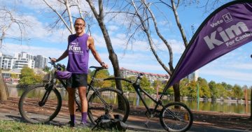 'A mad bugger riding a bike': Kim Huynh nominates for the ACT Senate race