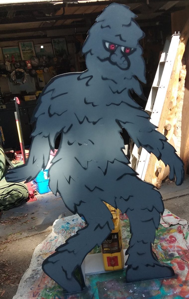 The cut-out Big Foot