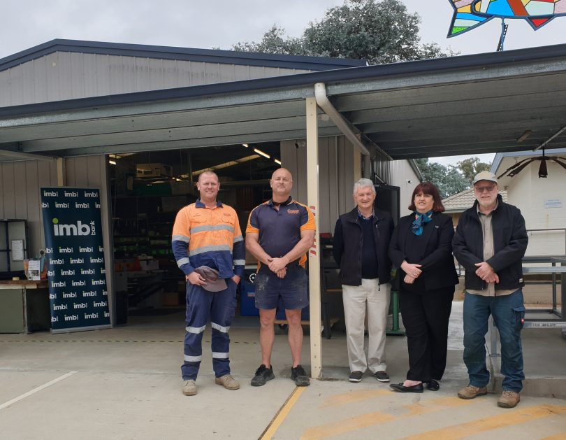 Belconnen Men's Shed supporters