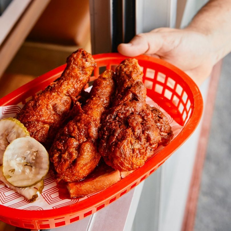 Belle's hot chicken wings