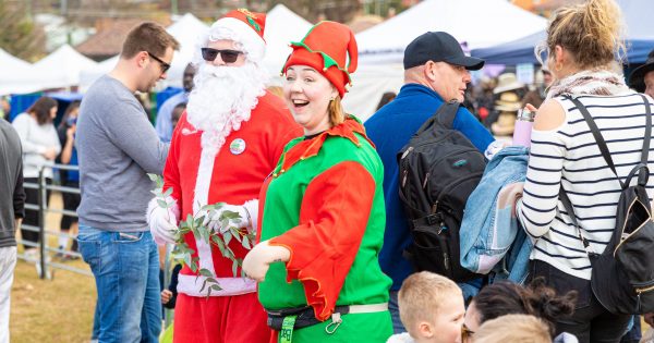 Let it snow! It's beginning to look a lot like Christmas ... in July ... in Queanbeyan