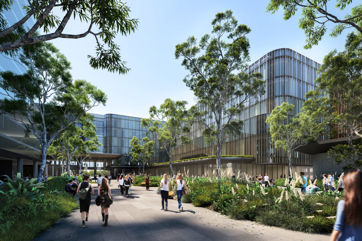 Artist's impression of CIT Woden