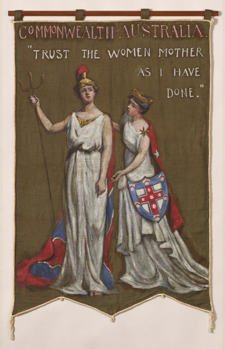 The Women’s Suffrage Banner