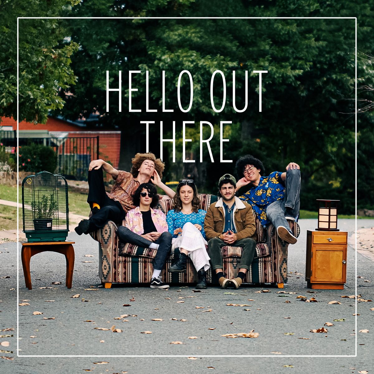 'Hello Out There' single cover.