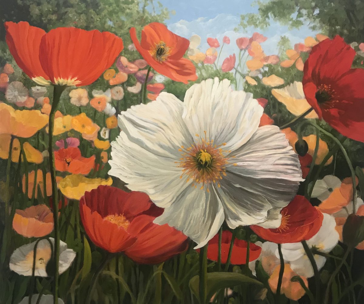 Flower painting