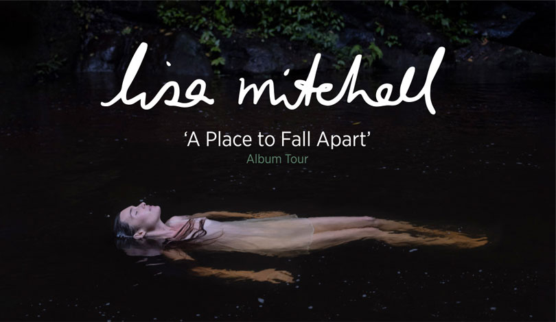 Lisa Mitchell ‘A Place To Fall Apart’ Album Tour on Saturday 4 June at Canberra Theatre Centre