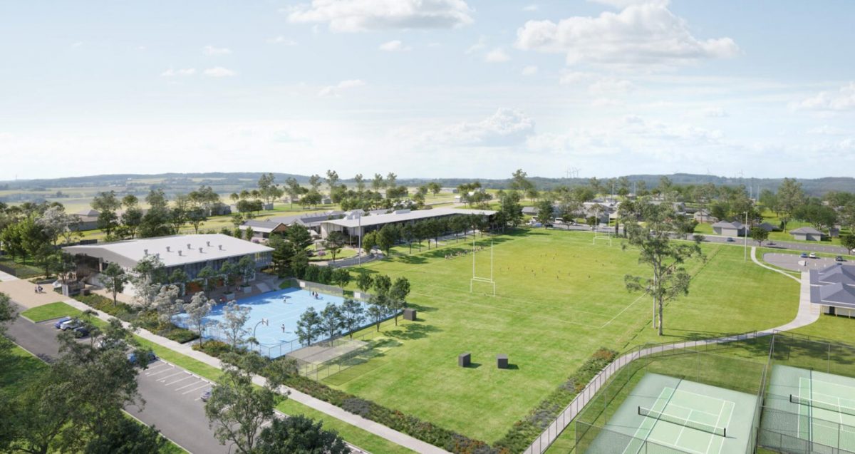 Artist's impression of the proposed Bungendore High School. Photo: Department of Education.