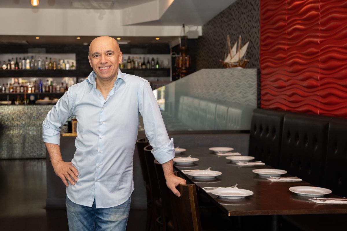 Five minutes with Marven Azize, Saffron Restaurant