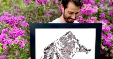 ACT meets Middle Earth in massive hand-drawn map